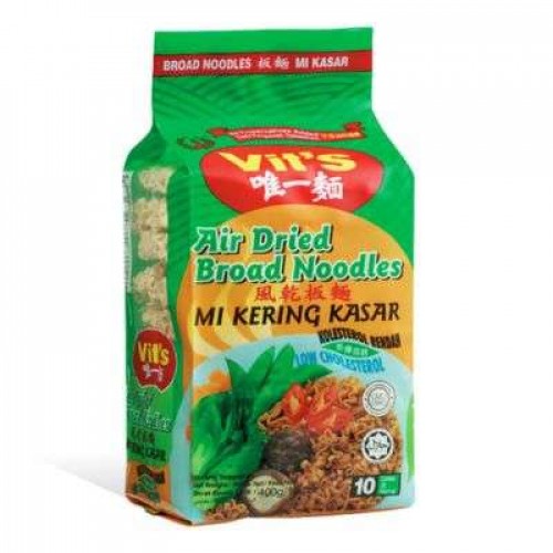 VIT'S AIR DRIED (BROAD) INS NOODLES 1X400G