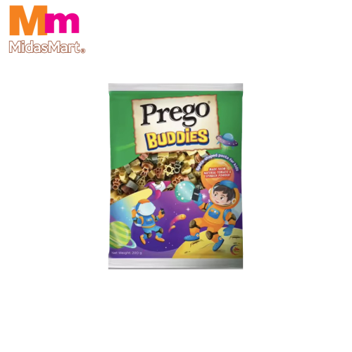 PREGO BUDDIES SPACE THEMED DRY PASTA (200G)