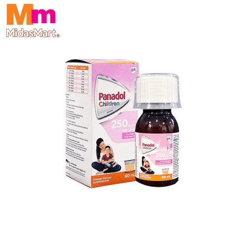 PANADOL CHILDREN SUSPENSION 6+ YEARS (60ML)