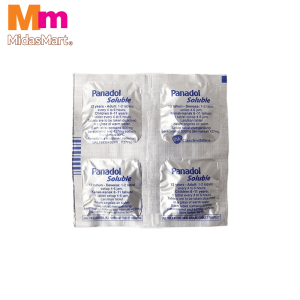 PANADOL SOLUBLE TABLETS (4'S)