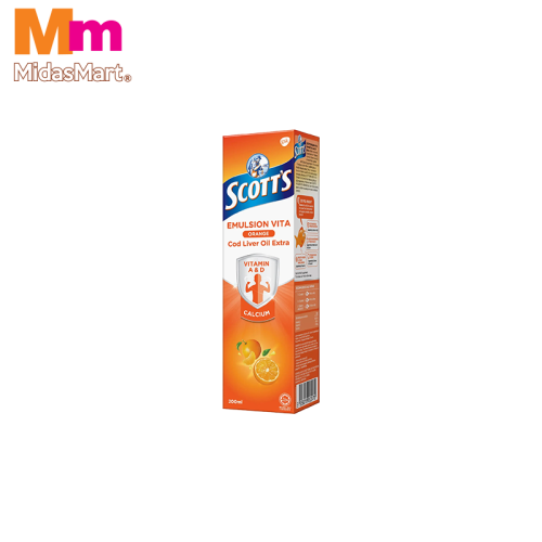 SCOTT'S EMULSION ORANGE (200ML)