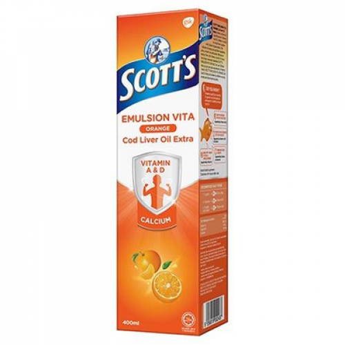 SCOTTS EMULSION ORANGE 1 X 400ML