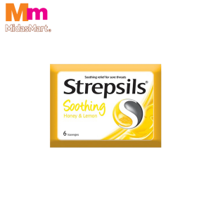 STREPSILS - HONEY & LEMON (6 PIECES)