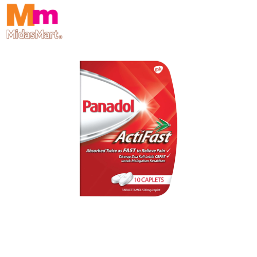 PANADOL ACTIFAST TABLETS (10'S)