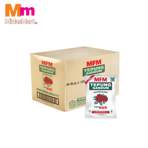 MFM CAP ROS WHEAT FLOUR (12X850G)