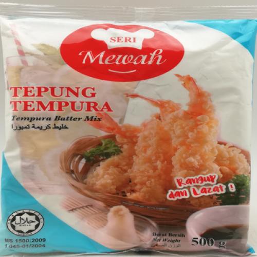 SERI MEWAH TEMPURA BATTER MIX 1X500G