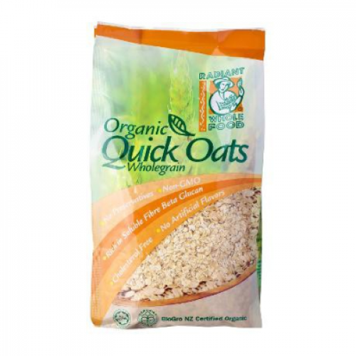 RADIANT ORG. QUICK OATS 1 X 300G