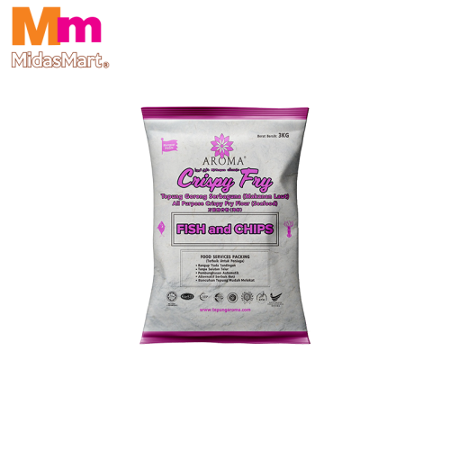 AROMA CRISPY FRY FISH & CHIPS COATING (3KG)