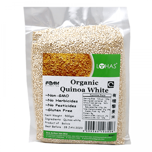 EA ORGANIC QUINOA - WHITE 1X500G