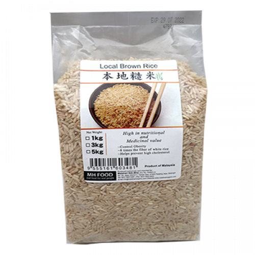 M.HARI LOCAL BROWN RICE 1X1KG