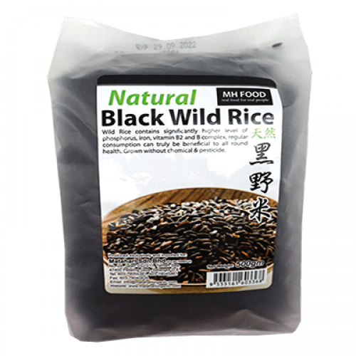 M.HARI BLACK WILD RICE NATURAL 1X500G