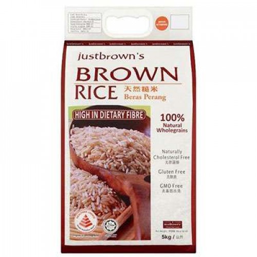 JUST BROWN'S BROWN RICE 1X5KG