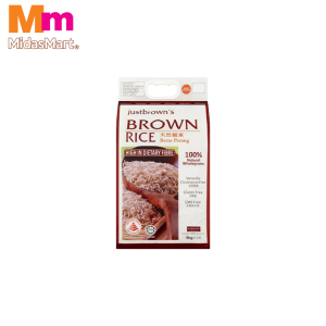 JUST BROWN'S UNPOLISHED BROWN RICE (5KG)