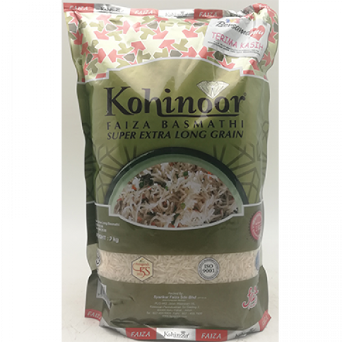 FAIZA KOHINOOR BASMATHI 1X2KG