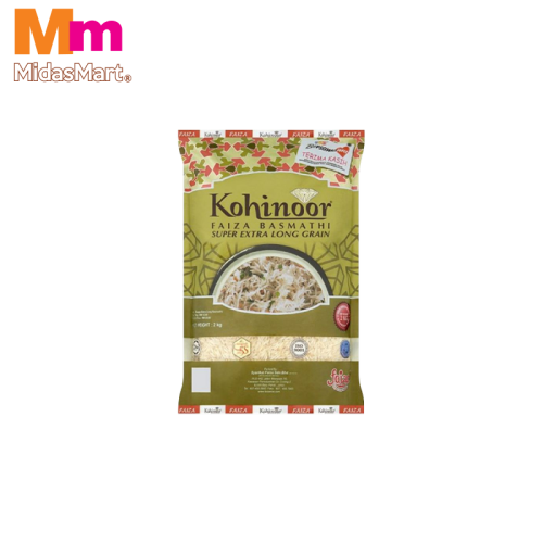FAIZA KOHINOOR BASMATHI RICE (2KG)