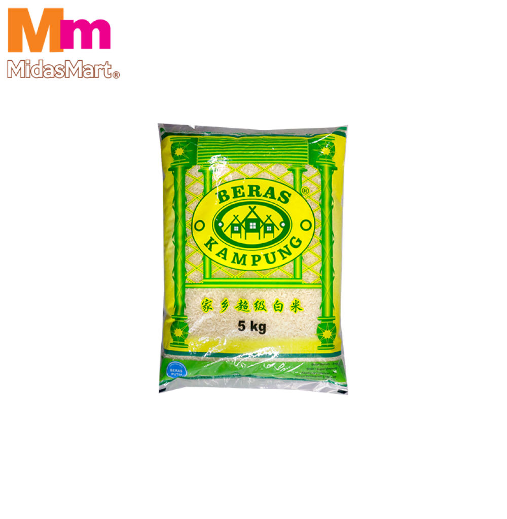 Cap Rice Grain CAP KAMPUNG IMPORT RICE 1X5KG