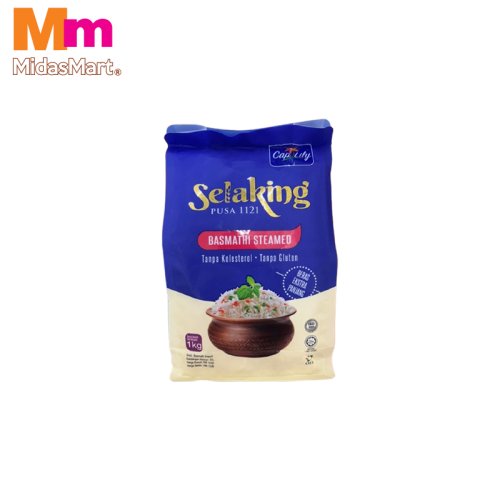 CAP LILY SELAKING BASMATHI STEAM (5KG)