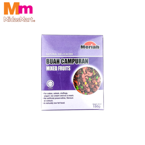 MERIAH MIXED DRIED FRUITS (150G)
