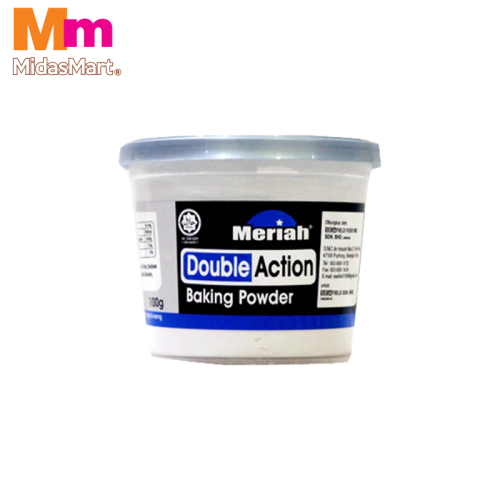MERIAH DOUBLE ACTION BAKING POWDER (100G)