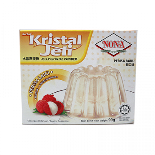 NONA CRYSTAL JELLY LYCHEE 1X90G