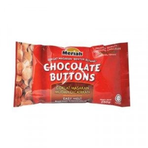 MERIAH EASY MELT CHOCO BUTTONS 1X250G