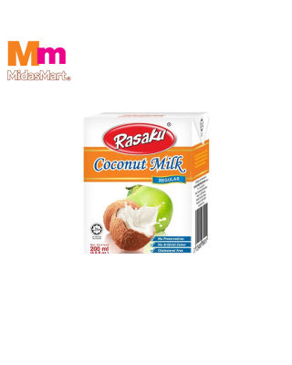 RASAKU COCONUT MILK - 17% FAT (200ML)