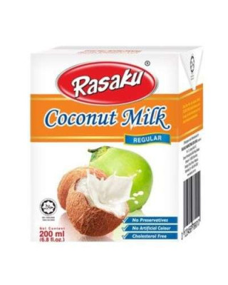 RASAKU COCONUT MILK 17% 1X200ML