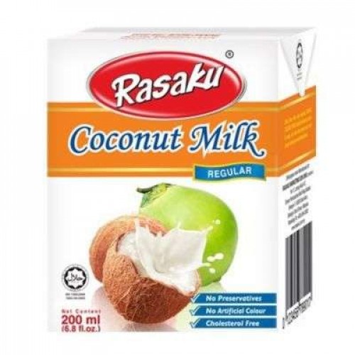 RASAKU COCONUT MILK 17% 1X200ML