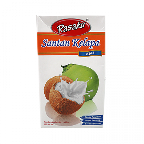 RASAKU COCONUT MILK 17% 1X1000ML