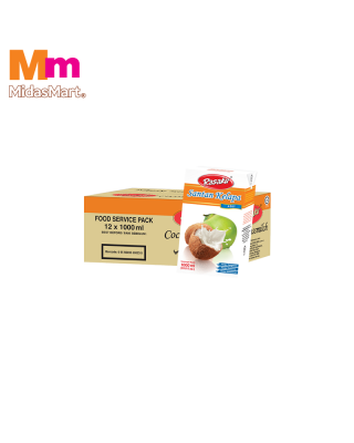RASAKU COCONUT MILK 17% FAT WHOLESALE PACK (12 X 1000ML)