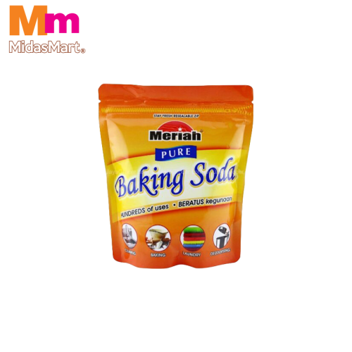 MERIAH BAKING SODA - SODIUM BICARBONATE (500G)