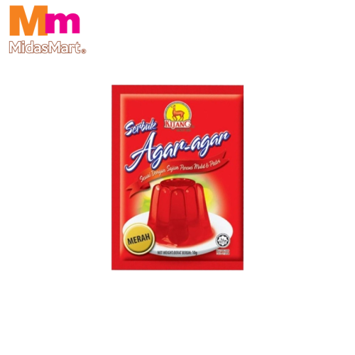 KIJANG AGAR-AGAR POWDER - RED (10G)