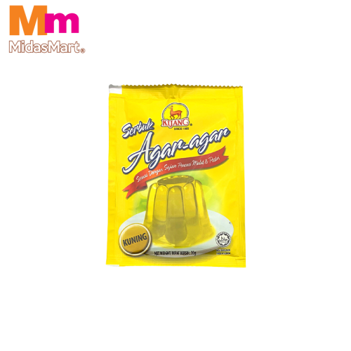 KIJANG AGAR-AGAR POWDER - YELLOW (10G)