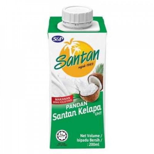 S&P INST COCONUT MILK PANDAN 1X200ML