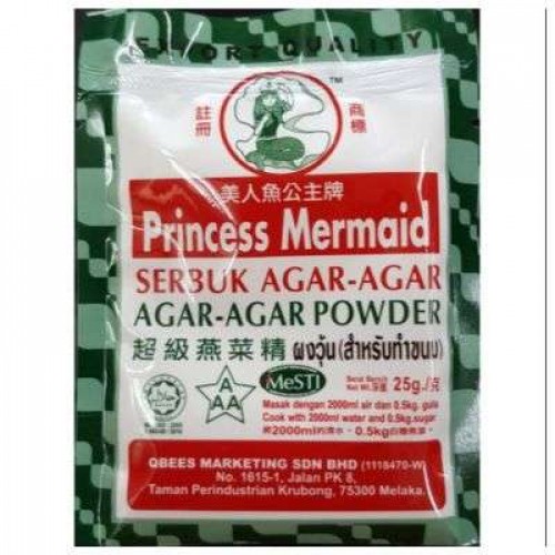 PRINCESS MERMAID AGAR-AGAR PWD 1X25G