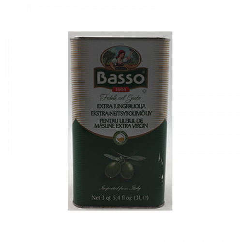 BASSO EXTRA VIRGIN OLIVE OIL 1X3LIT  