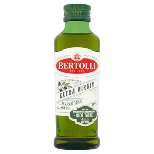 BERTOLLI EXTRA VIRGIN OLIVE OIL 1X250ML