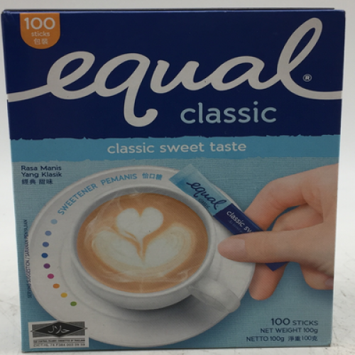 EQUAL CLASSIC STICK 1X100'S