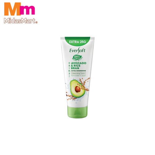 EVERSOFT AVOCADO FACIAL CLEANSER (195G)