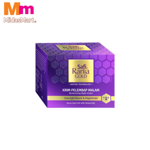SAFI RANIA GOLD FACE RADIANCE NIGHT CREAM (40G)