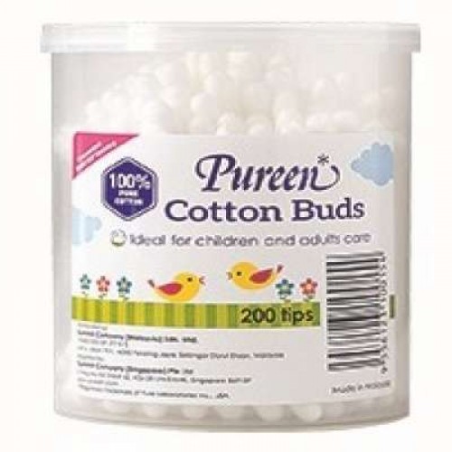 PUREEN COTTON BUDS DRUM 1 X 200S