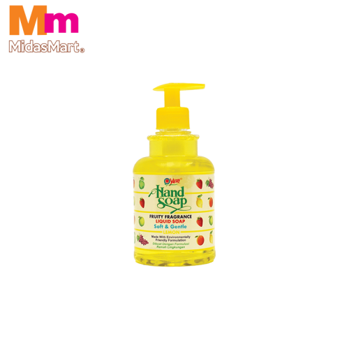 YURI LIQUID HAND SOAP LEMON +22% MORE (410ML)