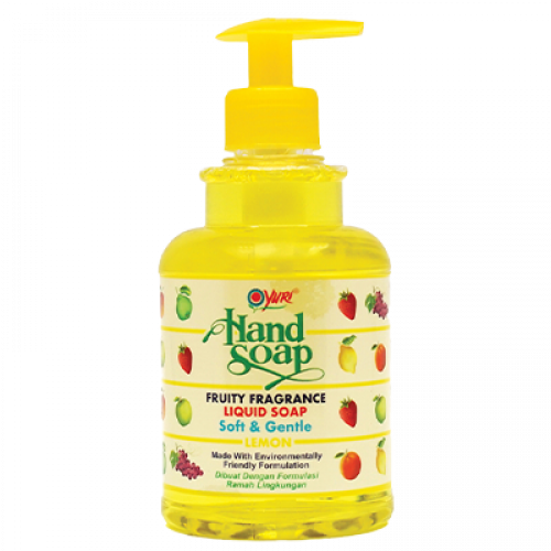 YURI LIQ HANDSOAP LEMON +22% MORE 1X410ML