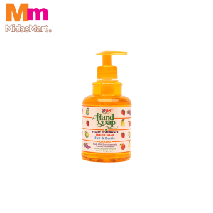 YURI LIQUID HAND SOAP ORANGE +22% MORE (410ML)