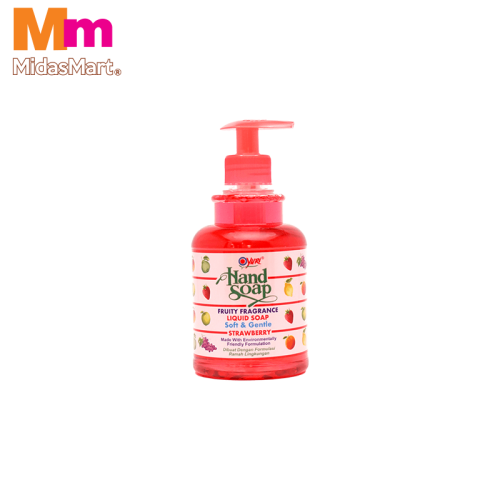 YURI LIQUID HAND SOAP STRAWBERRY +22% MORE (410ML)