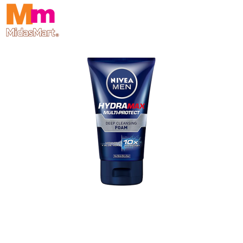 NIVEA MEN DEEP CLEAN FACE FOAM (100ML)