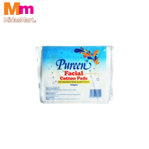 PUREEN FACIAL COTTON PADS (100'S)