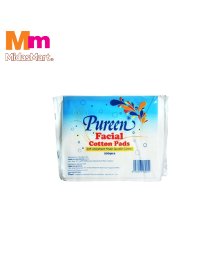 PUREEN FACIAL COTTON PADS (100'S)