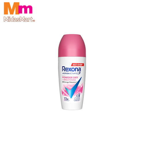 REXONA DEODORANT ROLL-ON POWDER DRY (40ML)