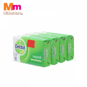 DETTOL BAR SOAP 3+1 ORIGINAL 1X4X100G